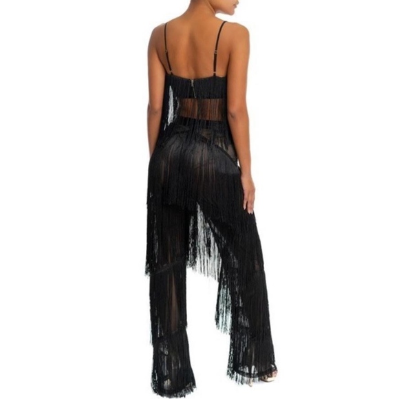 FRINGE PANT SET - Picture 2 of 2